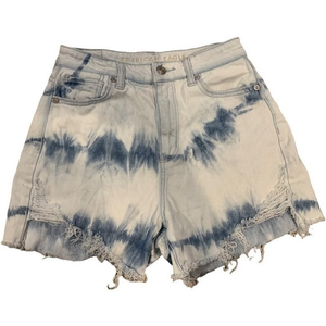 American Eagle Tie‎ Dye Distressed Shorts Size 0